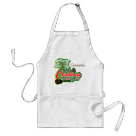 トリニクリスマス（お名前） スタンダードエプロン