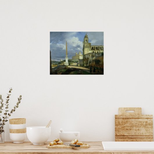 トリニタデイモンティアンドザヴィラメディチ ポスター (キッチン)