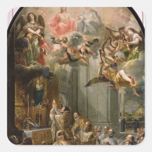 トリニタリア人の序列のミサ, 1666 スクエアシール (正面)