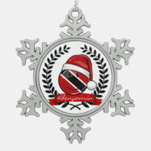 トリニダすてきード国旗のクリスマススタイル