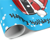 トリニダすてきード国旗のクリスマススタイル ラッピングペーパー (ロールコーナー)