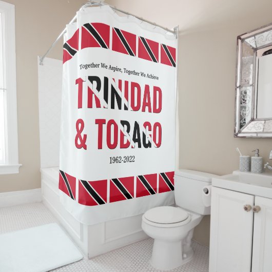 トリニダスタイリッシュード・トバゴ シャワーカーテン (インサイチュ)