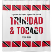 トリニダスタイリッシュード・トバゴ シャワーカーテン (正面)
