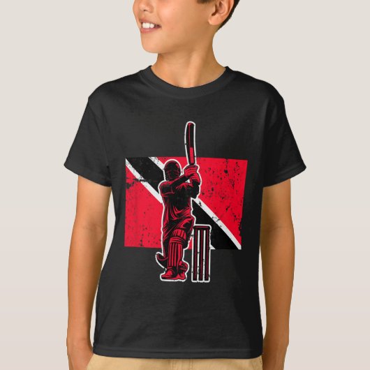 トリニダードとトーゴのクリケット Tシャツ (正面)