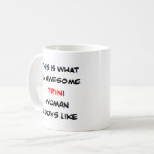トリニダードのすごい女性 コーヒーマグカップ (正面左)
