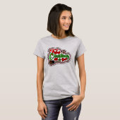 トリニダードのクリスマスは最高だ Tシャツ (正面フル)