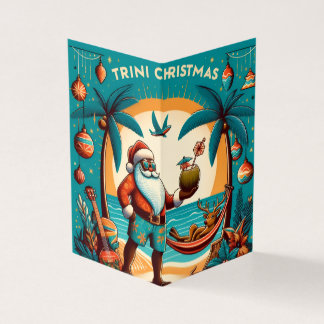 トリニダードのクリスマス ポストカード