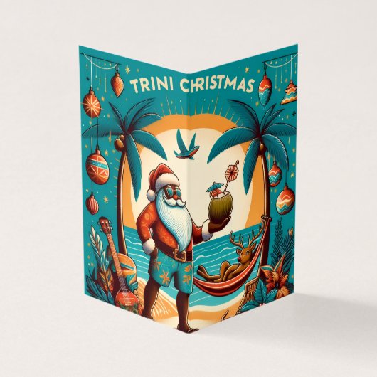 トリニダードのクリスマス ポストカード (外部)