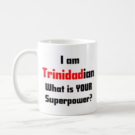 トリニダードのコーヒーマグ コーヒーマグカップ (左)