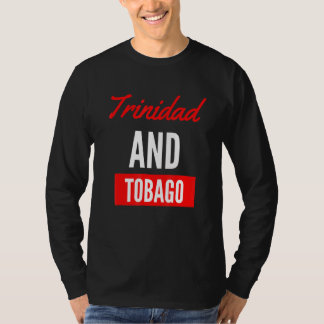 トリニダードの伝統を持つ女性と男性 Tシャツ