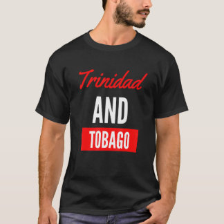 トリニダードの伝統を持つ女性と男性 Tシャツ