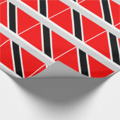 トリニダードの旗 ラッピングペーパー (角)