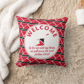 トリニダードカスタムクリスチャン歓迎 クッション (ブランケット)