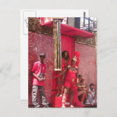 トリニダードカーニバル2006 ポストカード (正面/裏面)