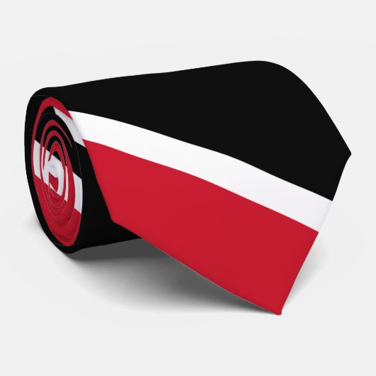 トリニダードトバゴの旗の海の日曜日の砂の国民 ネクタイ (ロール)