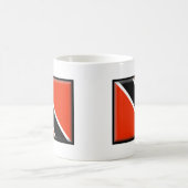 トリニダードトバゴの旗 コーヒーマグカップ (中央)