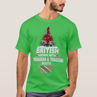 トリニダードトバゴの血統を持つイギリス人 Tシャツ