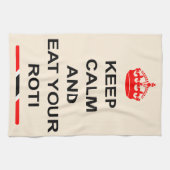 トリニダードトバゴは平静を保ち、あなたのRotiを食べます キッチンタオル (横)