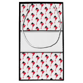 トリニダードトバゴクリスチカスタムャンお祝いパーティー スモールペーパーバッグ (裏面)