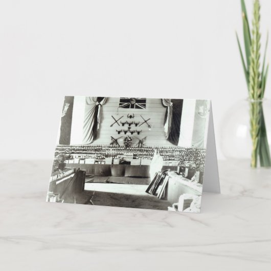 トリニダードトバゴ展覧会1890年 カード (正面)