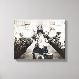 トリニダードトバゴ展覧会1890年 キャンバスプリント