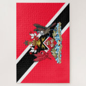 トリニダードトバゴ ジグソーパズル (縦)