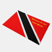 トリニダードトバゴ ドアマット (アングル)