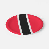 トリニダードトバゴ ペーパープレート (アングル)