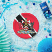 トリニダードトバゴ ペーパープレート (パーティー)