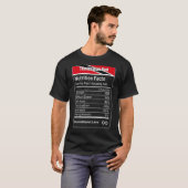 トリニダードパパ栄養の事実父の日 Tシャツ (正面フル)
