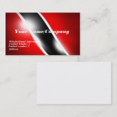 トリニダード及びトバゴの名刺 名刺 (正面/裏面)