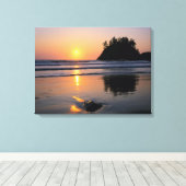 トリニダード州ビーチ、カリフォルニア州。アメリカ。海 キャンバスプリント (インサイチュ (ウッドフロア))