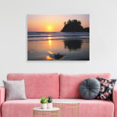 トリニダード州ビーチ、カリフォルニア州。アメリカ。海 キャンバスプリント (インサイチュ (リビング))