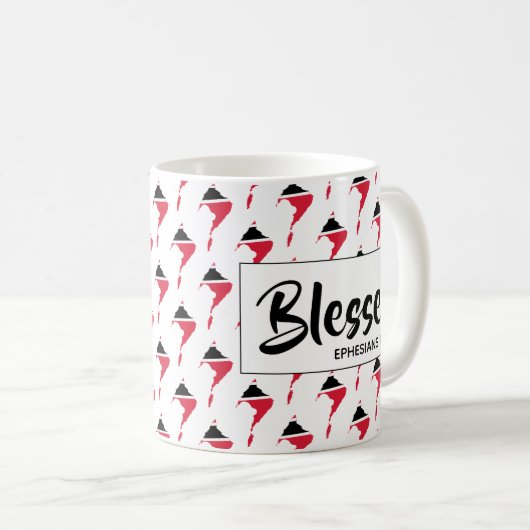 トリニダード賛美エペシアンクリスチャン聖なる書物、 経典 コーヒーマグカップ (正面右)