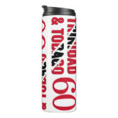 トリニダード60周年記念モノグラム タンブラー (回転右)