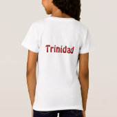 トリニダード・キッズTシャツ Tシャツ (裏面)