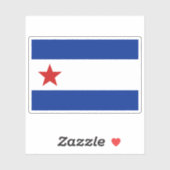 トリニダード・キューバ国旗 シール (シート)