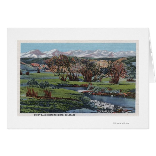 トリニダード・コロラド州 – スノーウィーレンジ&バレービュー (正面横)