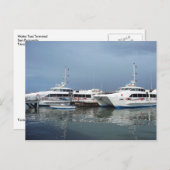 トリニダード・サン・フェルナンドのウォータータクシーターミナル ポストカード (正面/裏面)
