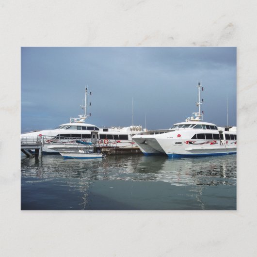 トリニダード・サン・フェルナンドのウォータータクシーターミナル ポストカード (正面)