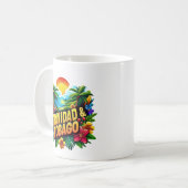 トリニダード・タバゴ コーヒーマグカップ (正面左)