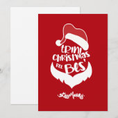 トリニダード＆トバゴのクリスマス最高！ シーズンカード (正面/裏面)