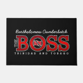 トリニダード・トバゴのボス ドアマット (正面)