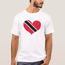 トリニダード・トバゴの国旗が大好き Tシャツ