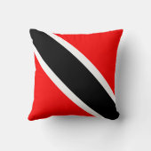トリニダード・トバゴの国章(黒背景) クッション (裏面)