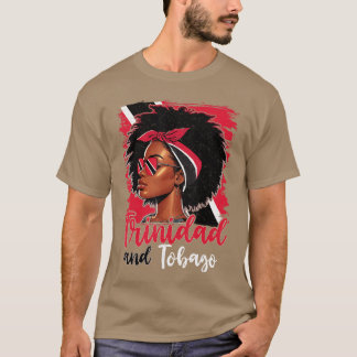 トリニダード・トバゴの女性トリニダード国旗 プラウドリーニ 女性 ヴィンテージ Tシャツ