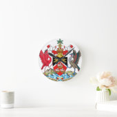 トリニダード·トバゴの軍服 ラウンド壁時計 (ホーム)