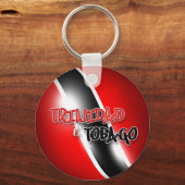 トリニダード・トバゴキーチェーン キーホルダー (正面)