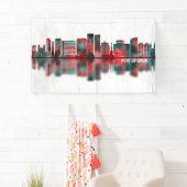 トリニダード・トバゴスカイライン港 横断幕 (インサイチュ)