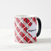 トリニダード – トバゴトリニダード国旗タイル張りパーソナル モーフィングマグカップ (正面右)